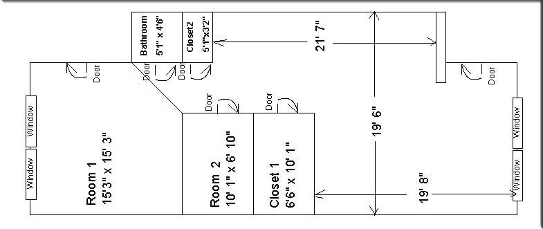 120 Venetian Way Unit 2 - Floor Plan