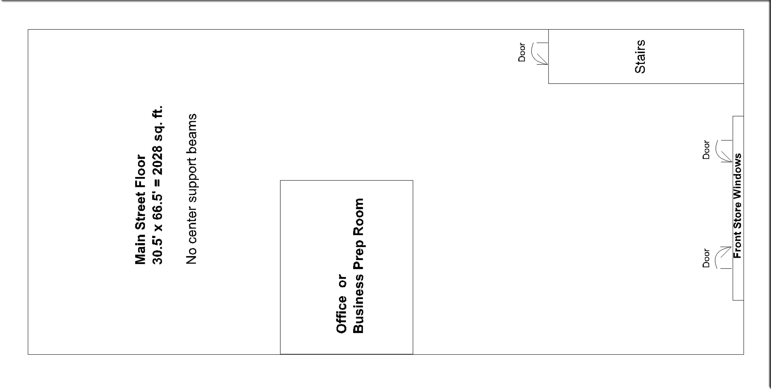 14 N Jefferson Ave, West Jefferson NC - Floor Plan