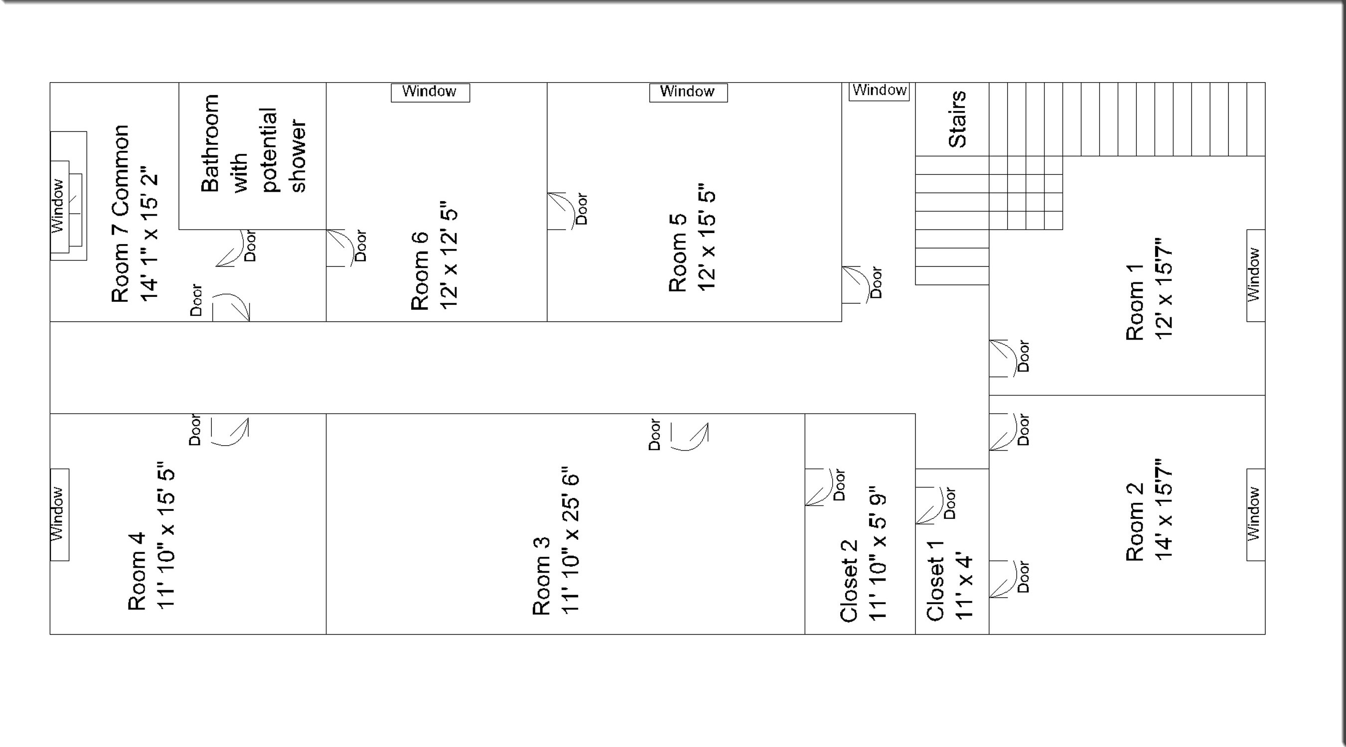 14 N Jefferson Ave, West Jefferson NC - Floor Plan