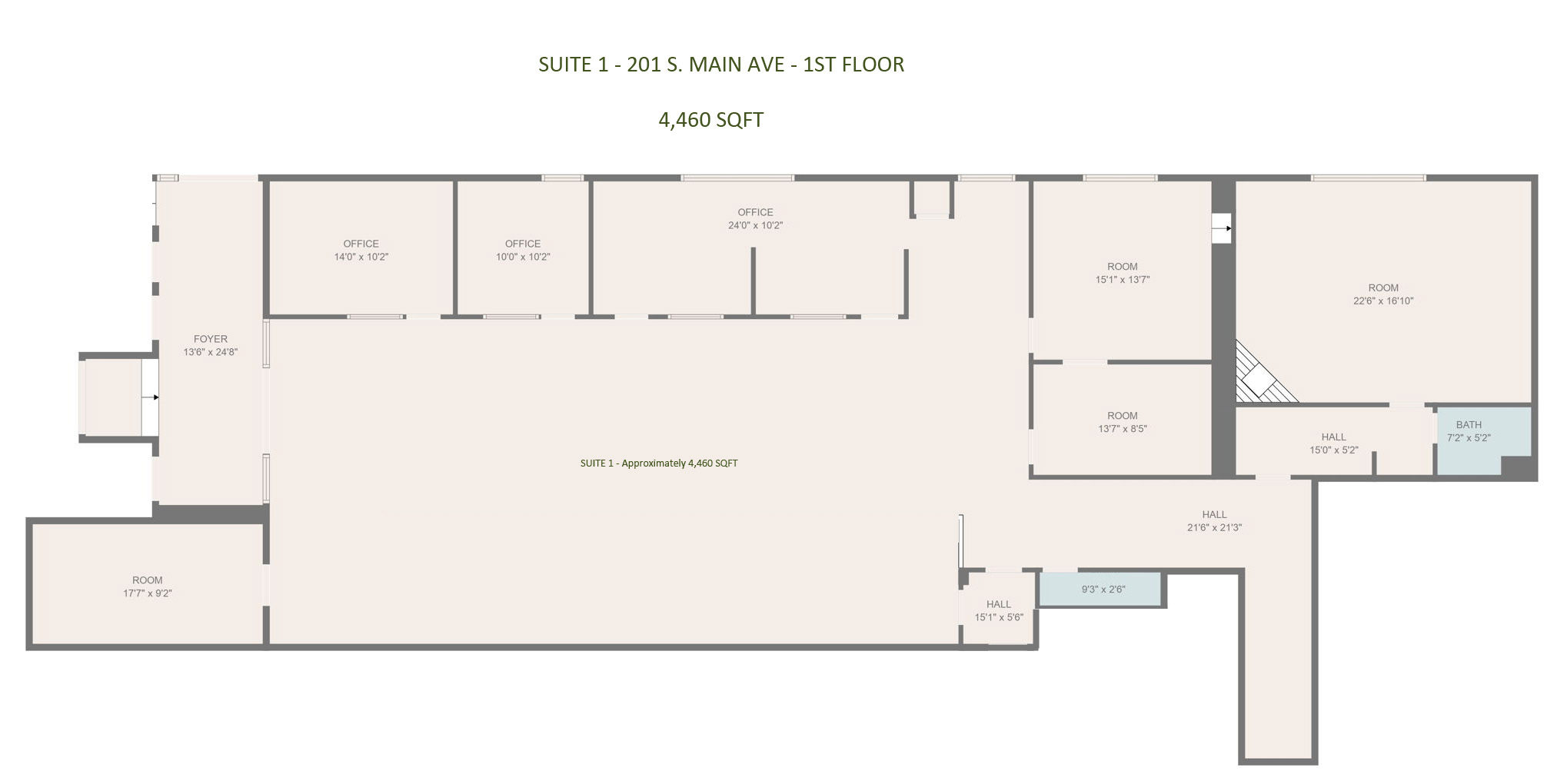 201 S Main Ave, Erwin TN - Floor Plan